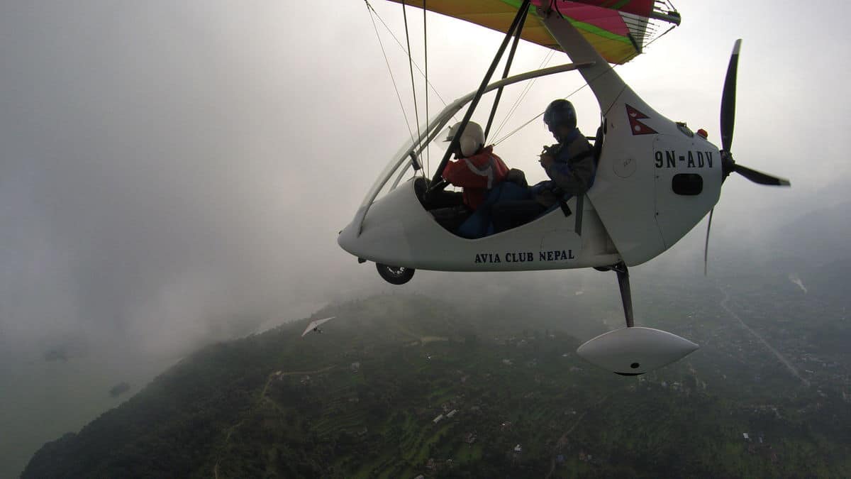 Ultralight Flight in Nepal