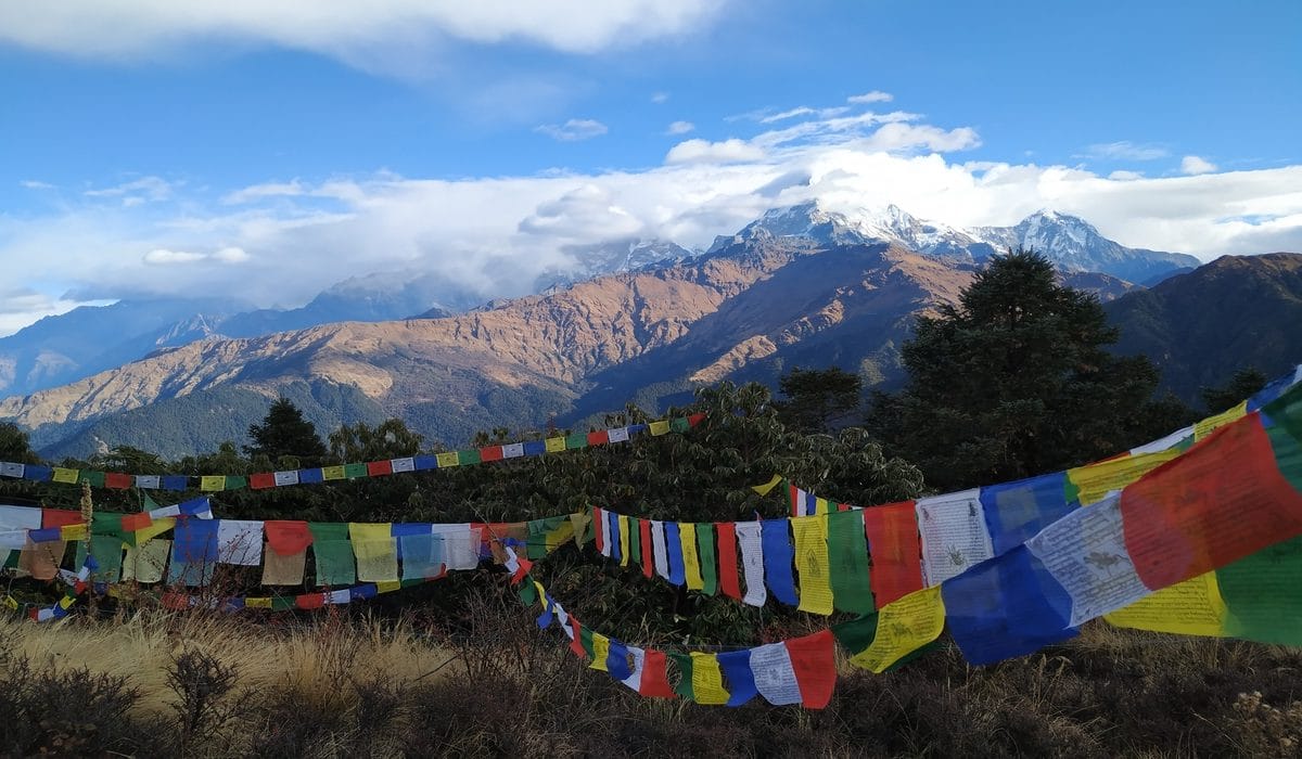 Filming in Nepal