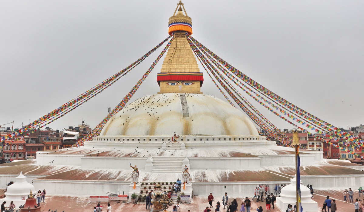 boudhanath stupa essay in nepali language