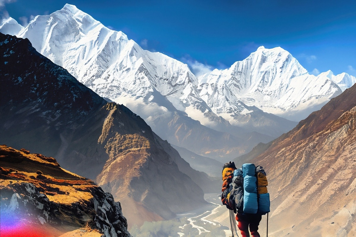 Group Joining Trek to Manaslu Region